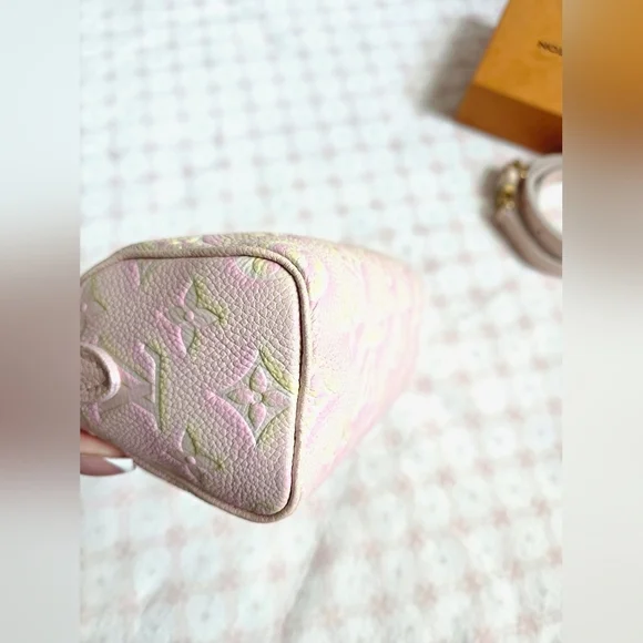 Louis Vuitton Nano Speedy Summer Stardust M81508 – Light Pink, Empreinte - Picture 4 of 14